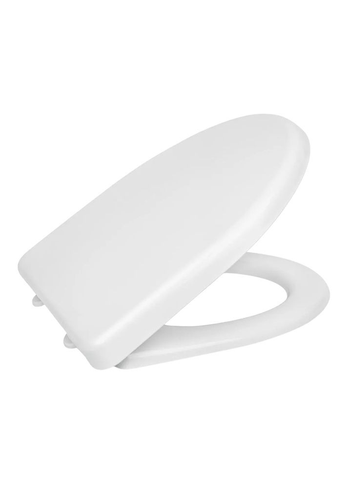 Сидіння для унітаза з металевим кріпленням СП‑6М, 365×445 мм SoloPlast (340286081)