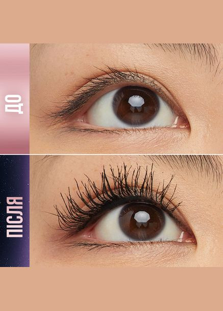 Тушь для удлинения ресниц New York Lash sensational Sky High Черная 7.2 мл Maybelline (346493529)