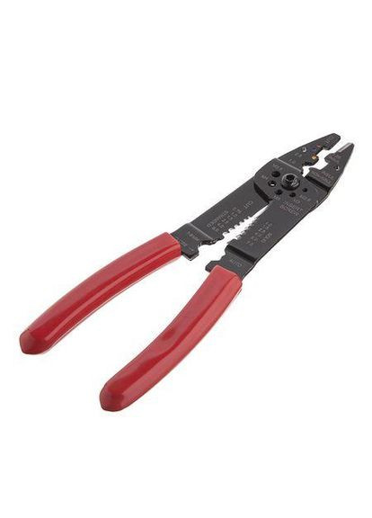 Кліщі для обтиску контактів та зняття ізоляції 0.5-6.0мм (HT-7056) Intertool (370431467)