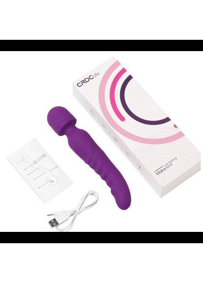 Вибратор микрофон с подогревом 2 в 1 Almera Hot Lover вибромассажер двухсторонний вагинальный для клитора No Brand (303897005)