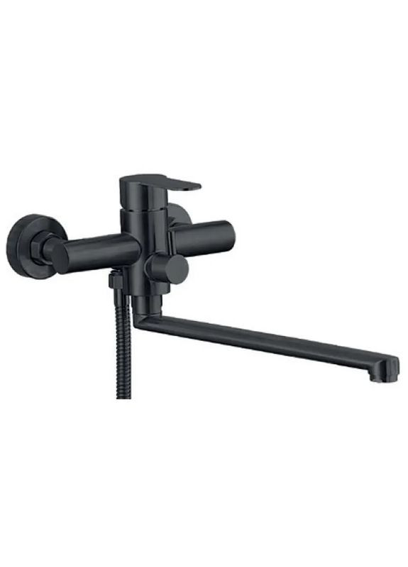 Смеситель для ванны DAX-006 (Euro) Black с нерж. стали SUS304 (ZX4816) Zerix (321213510)