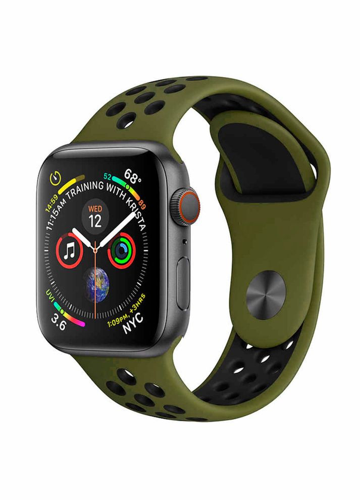 Браслет Nike Apple watch, ремешок силиконовый 38/40/41 mm, №30, длина M-L Foxconn (338833342)