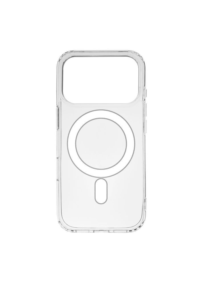 Чохол TPU Clear Case with Magsafe для iPhone 17 Pro Max Transparent No Brand (357209322)