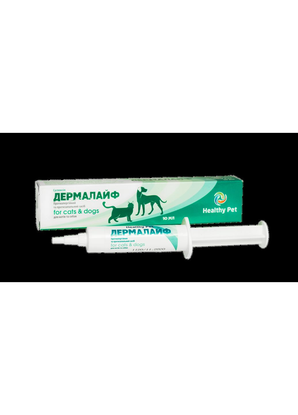 Суспензія Дермалайт протиалергічний та протизапальний засіб для собак та котів 10 мл Healthy Pet (266423317)