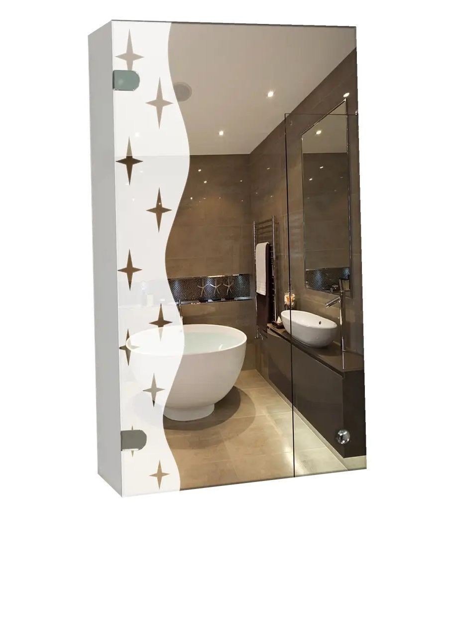 Дзеркальна шафа 400х630х120 ШК824 No Brand (313594807)