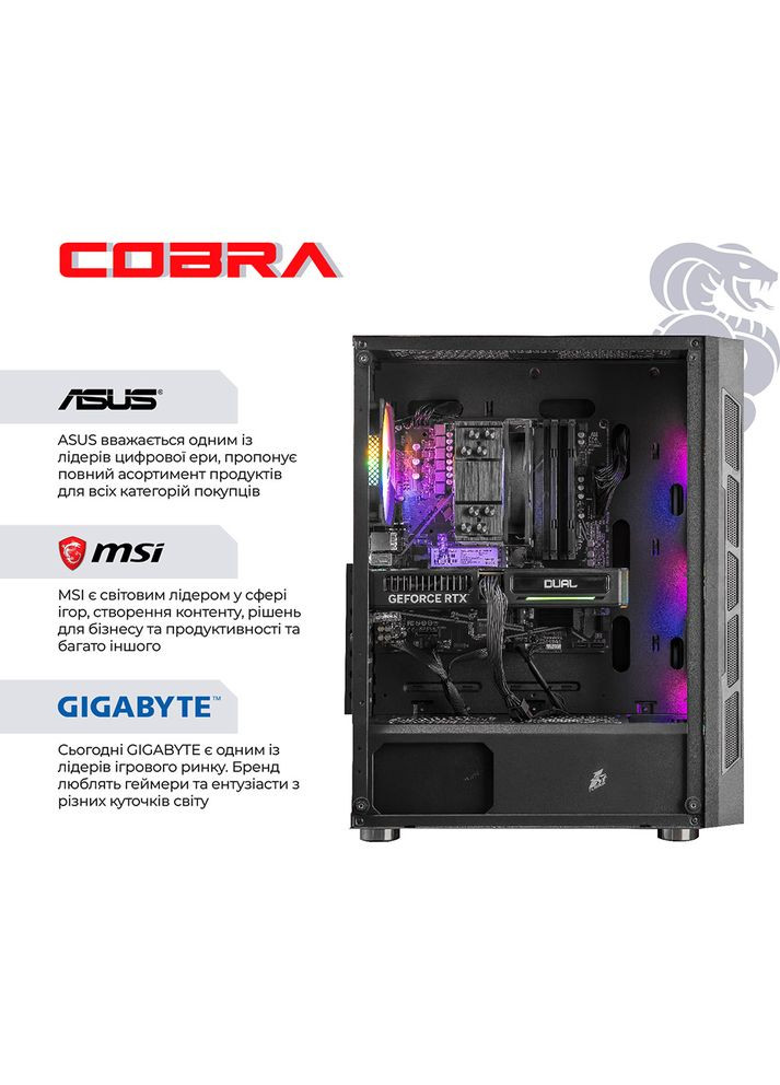 Комп'ютер Gaming (A96X.64.H2S5.56.21411W) Cobra (358884876)
