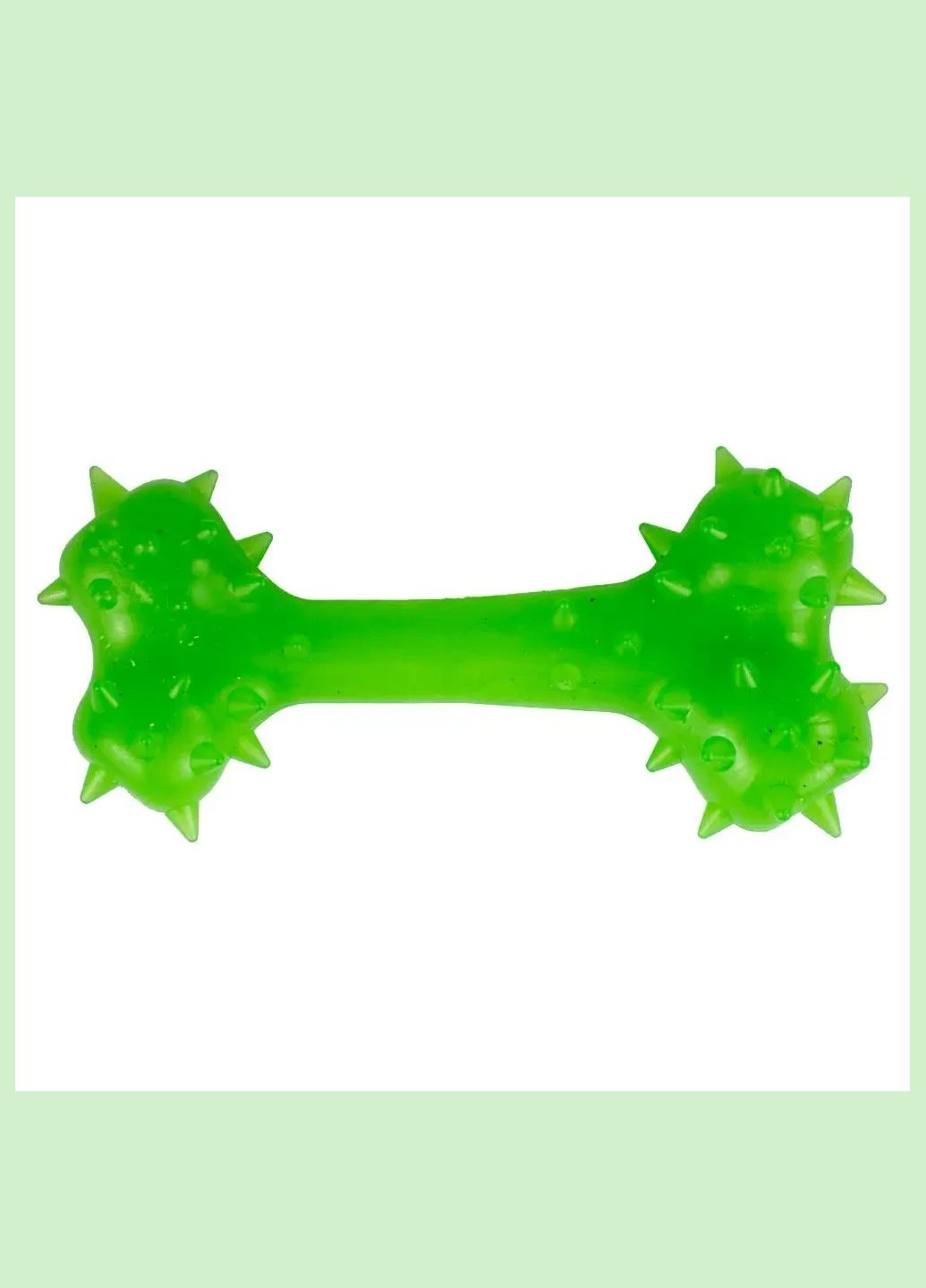 Игрушка для собак кость "" 12 см, зеленая AGILITY (278308623)