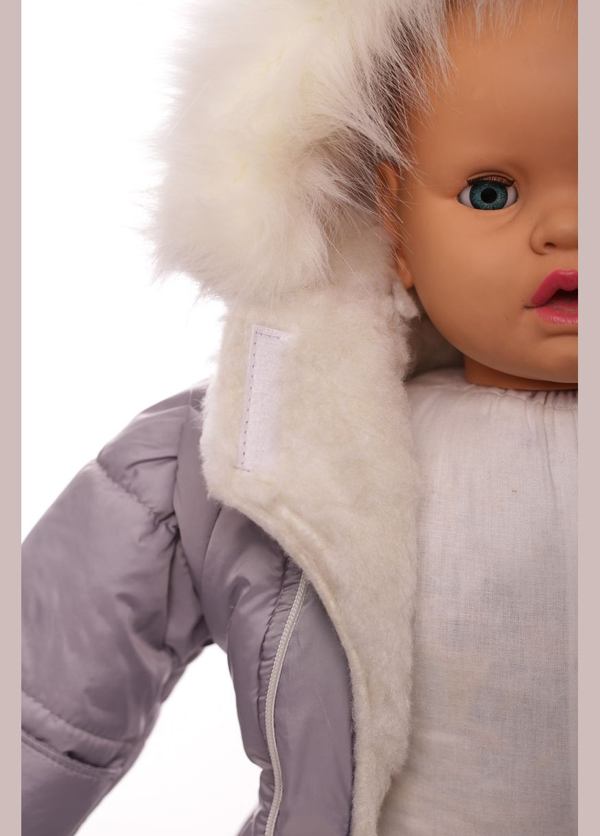 Конверт на меху серый 68 см (44984) BABYKROHA (297199999)