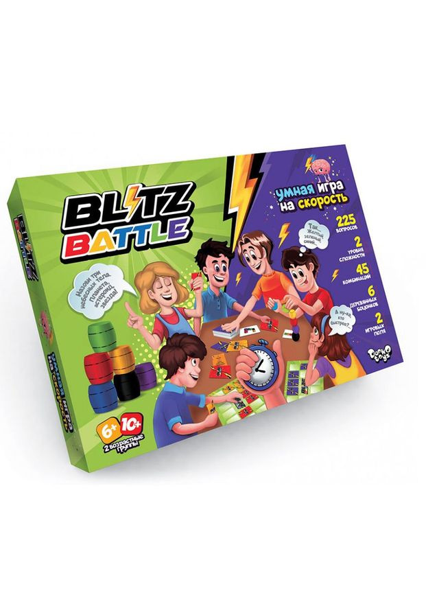 Настольная игра "Blitz Battle" (рус) MIC (290252520)