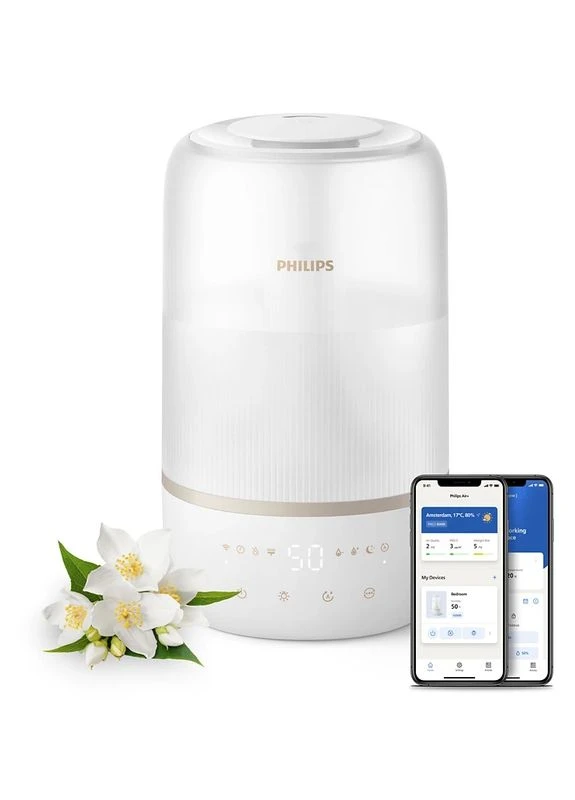 Увлажнитель воздуха ультразвуковой 3 л 41 м² Белый Philips HU1510/04 (386700894)