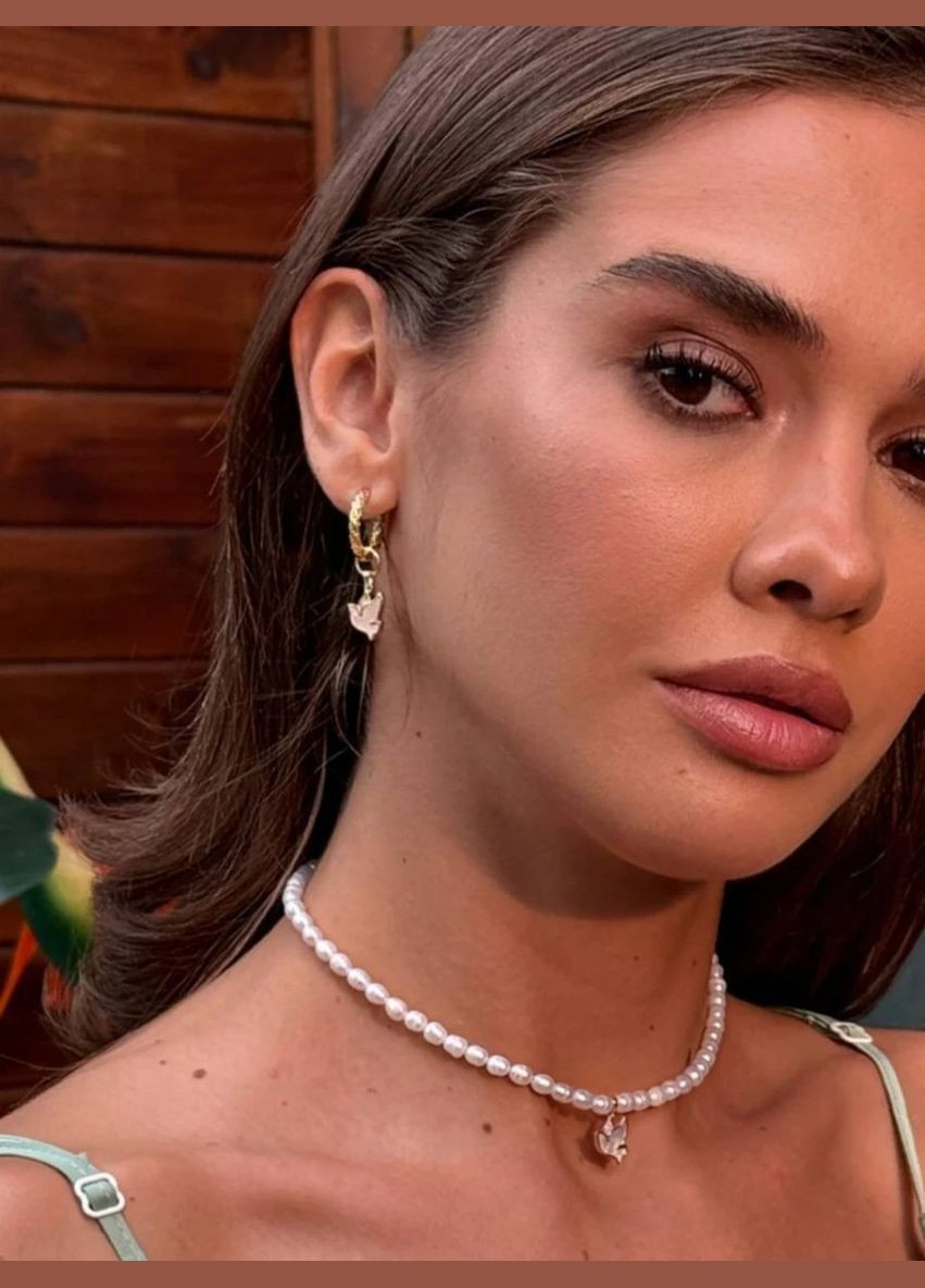 Серьги "Free Pearls" Le'Perle (329751126)