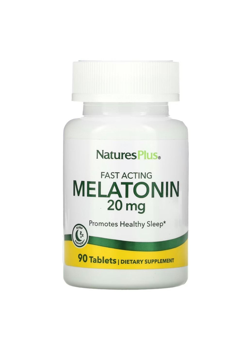 Добавка Melatonin 20mg - 90 vcaps Nature's Plus (297582224)
