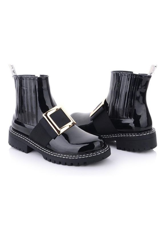 Демісезонні черевики жіночі з пряжкою (p-9567) Носи своє (368668961)