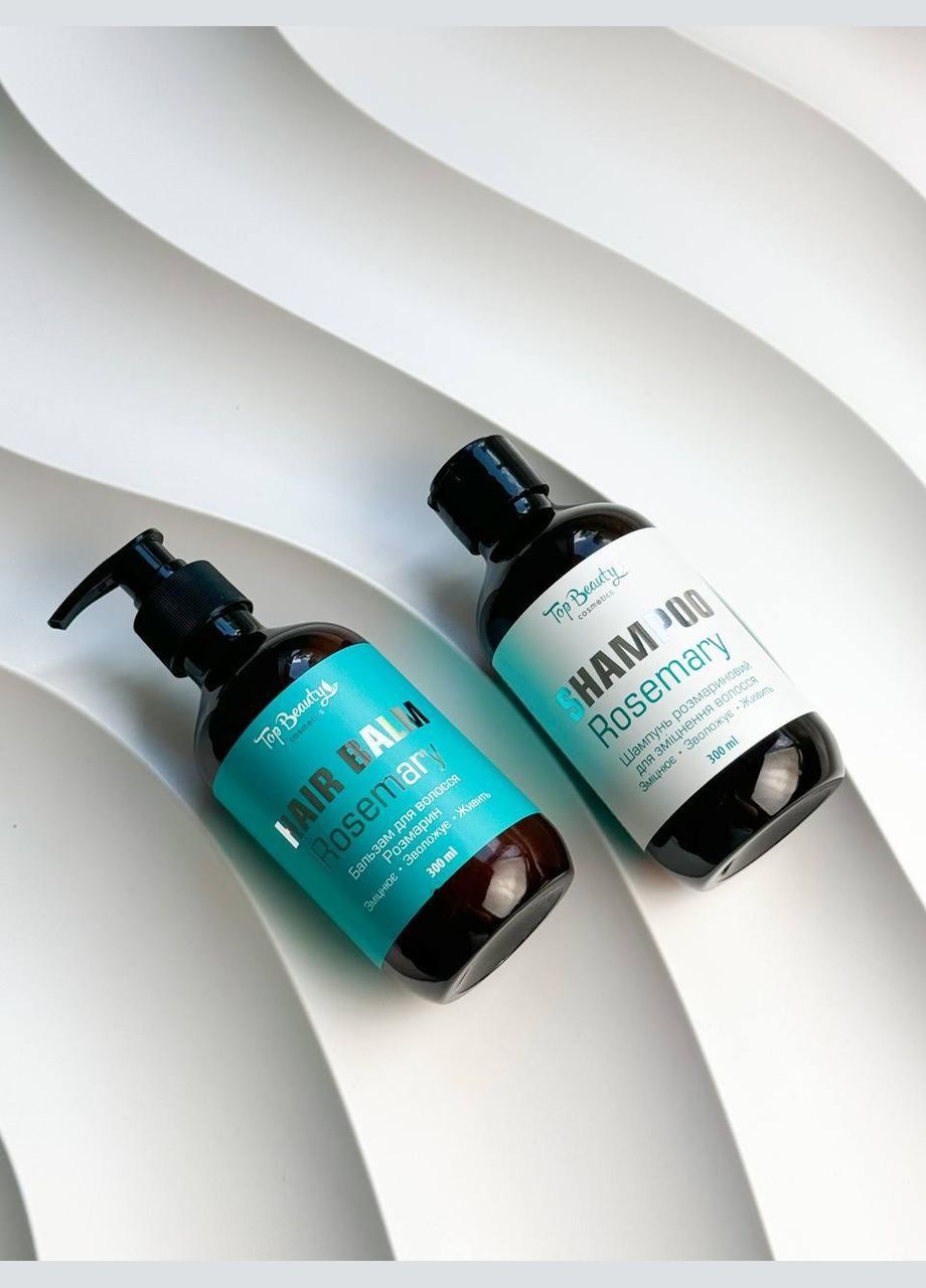 Бальзам для зміцнення волосся з розмарином 300 мл Top Beauty (313262711)