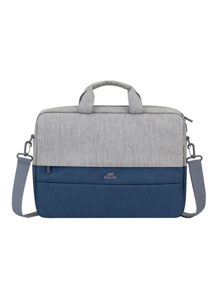 Сумка для ноутбука (m429588) RIVACASE 15.6" 7532 Prater, grey/dark blue anti-theft (369025638)