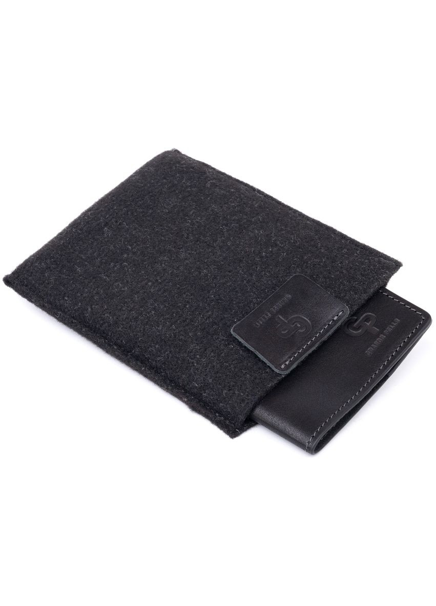 Обложка для паспорта из натуральной кожи GRANDE PELLE черная (sku_11304) No Brand (327819729)