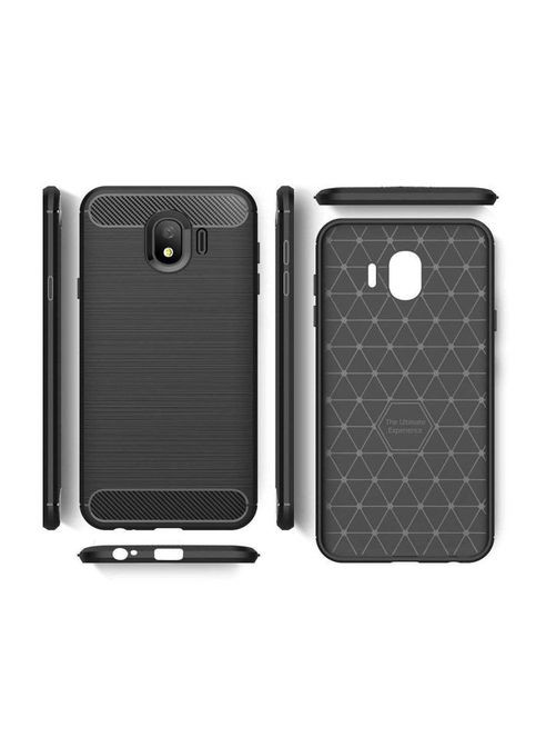 Чохол до мобільного телефона для Samsung J4/J400 Carbon Fiber (Black) (LT-J400F) Laudtec для Samsung J4/J400 Carbon Fiber (Black) (326586185)