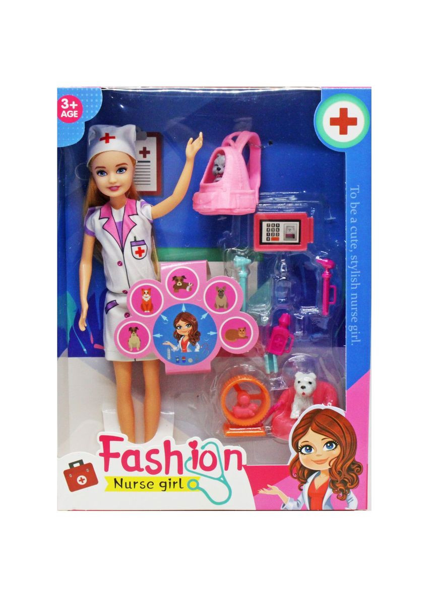 Кукла "Ветеринар з тваринами", 23 см MIC (292252067)