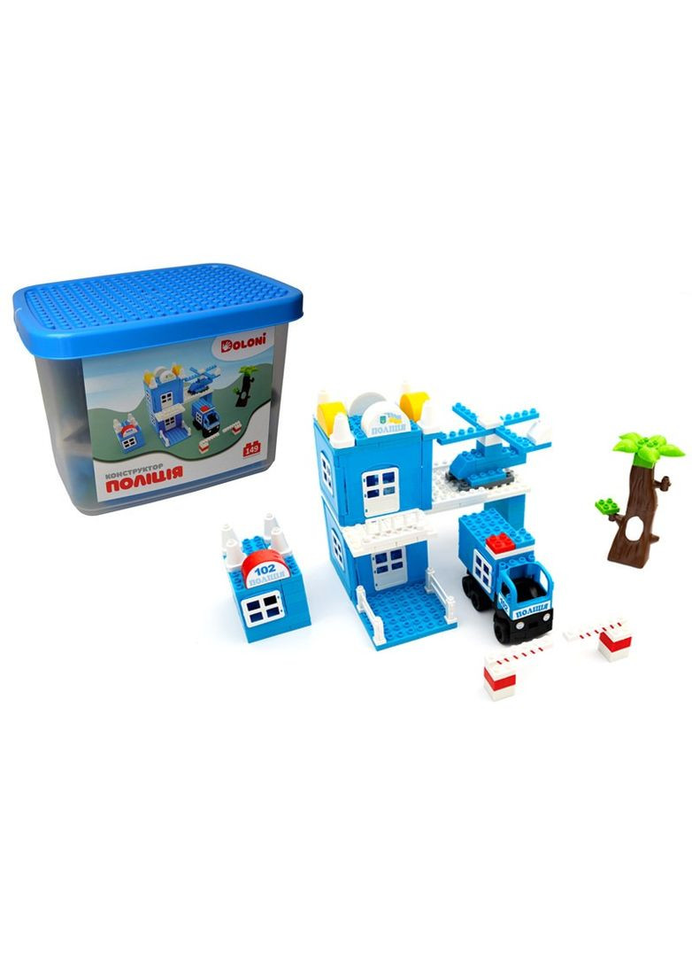 Конструктор Toys «Полиция» на 149 деталей (013888/36) Doloni (292553325)