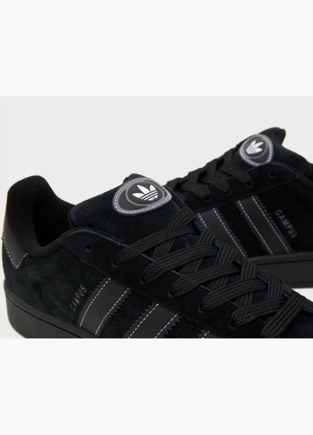 Черные кроссовки мужские originals campus 00s black if8768 adidas