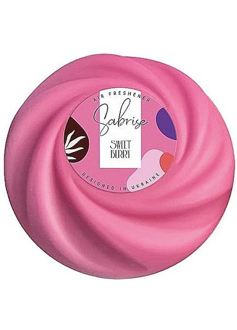 Гелевий освіжувач повітря "Солодкі ягоди" Air Freshener Sweet Berry 150ml (1261239-148555) Sabrise (368618218)