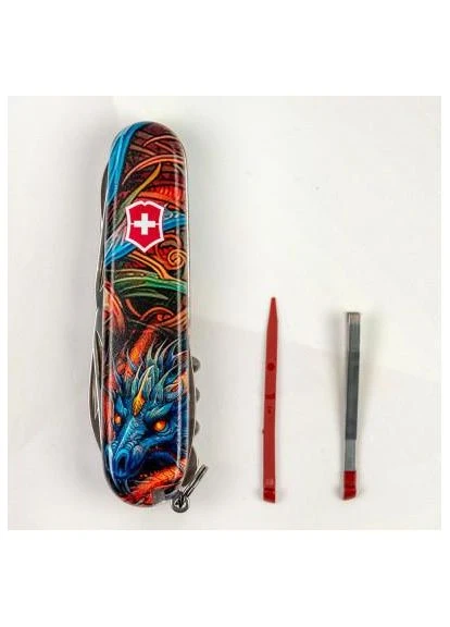 Нож Climber Zodiac Сапфировый дракон (1.3703_Z3260p) Victorinox (394401069)
