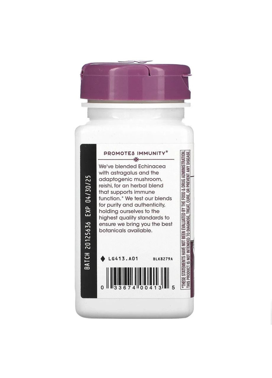 Эхинацея, астрагал и рейши "Echinacea Astragalus & Reishi", 400 мг, 100 капсул Nature's Way (361114730)