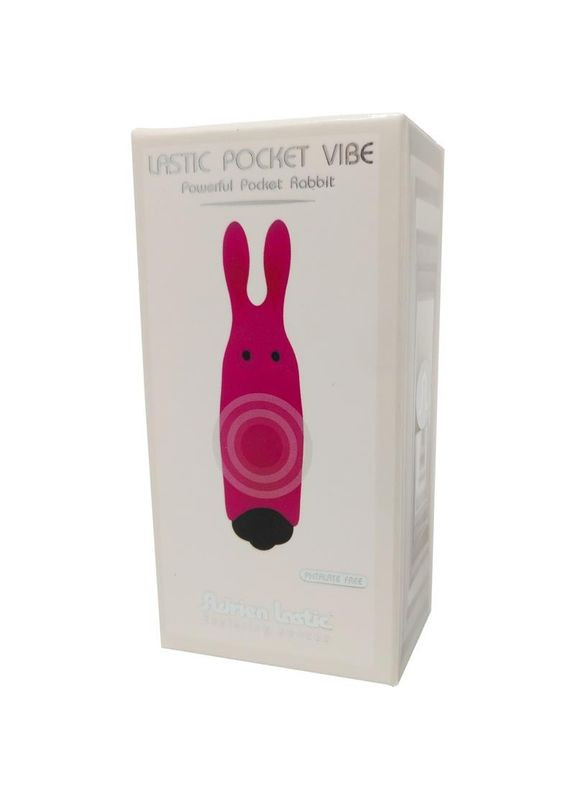 Минивибратор-пуля,,Кролик,, силиконовый, Adrien Lastic (331168995)