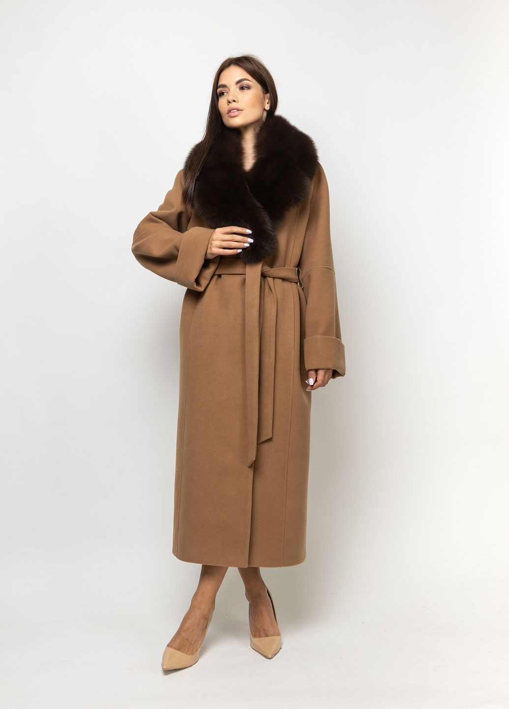 Бежеве зимнє Ріміні беж O`zona milano