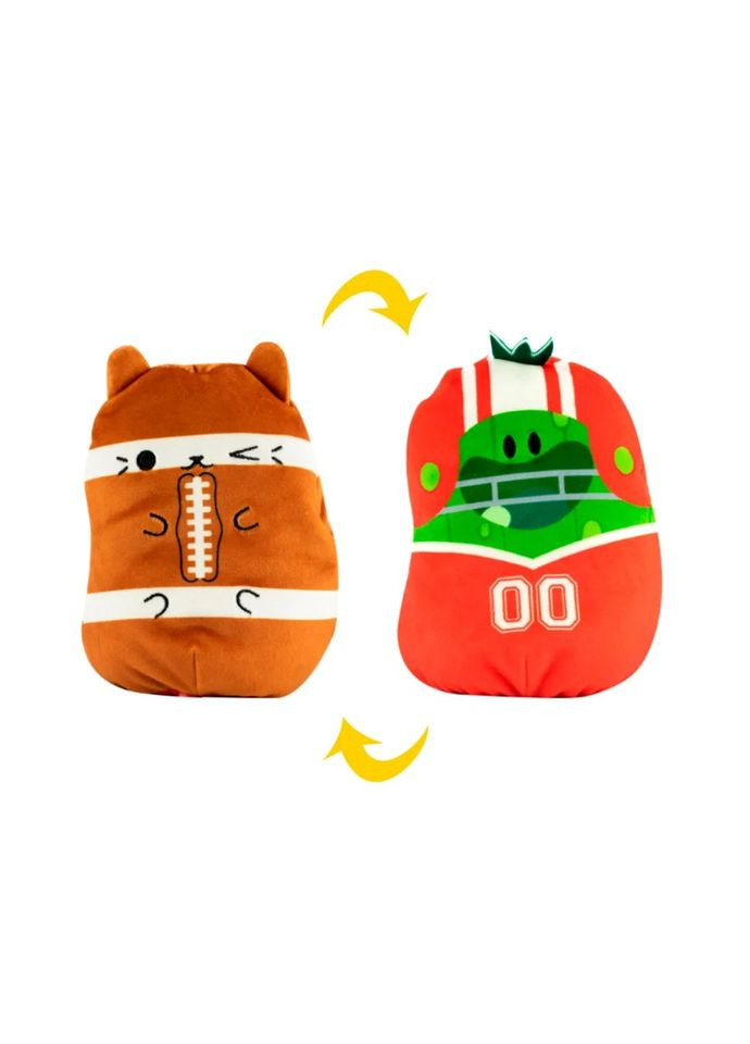 М'яка іграшка 2 в 1 Котик і огірочок Спортсмени CVP2200-3 Cats vs Pickles (369742517)