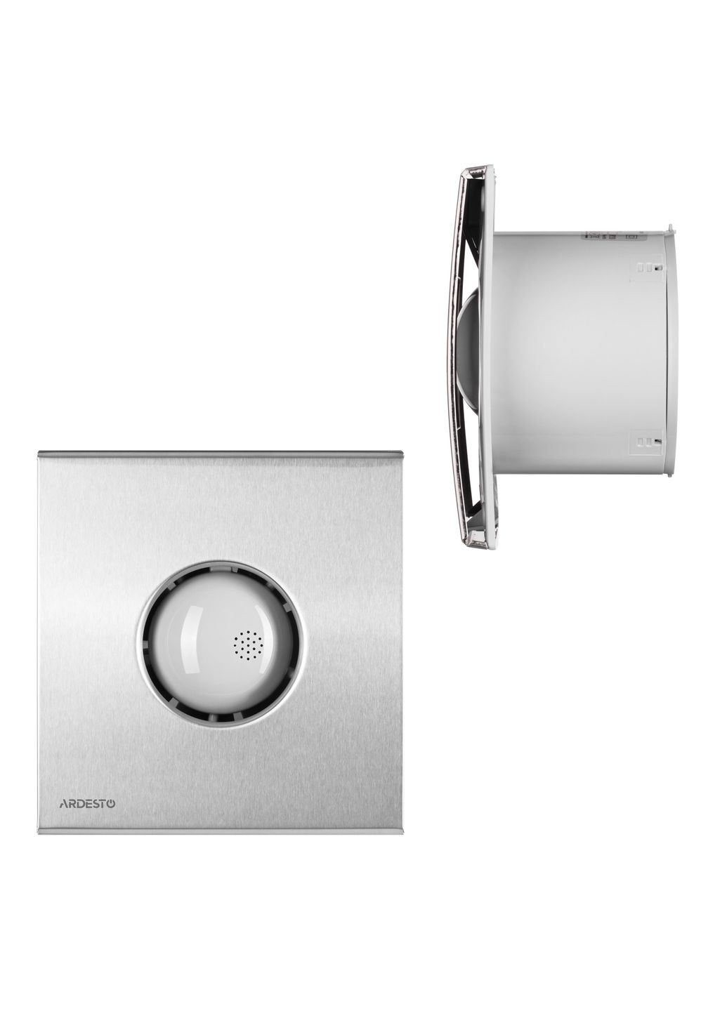 Вытяжной вентилятор BFC100S 15 Вт, 70 м3/ч, 2400 об./мин., 30 дБ, серебристый Ardesto (314775652)