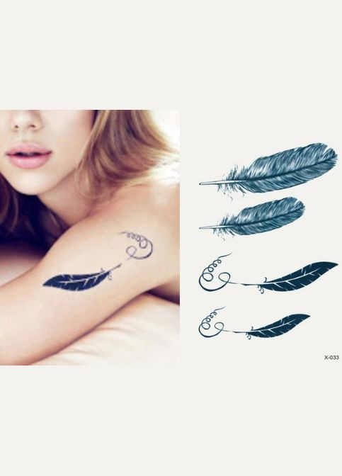 Тимчасова водостійка тату, наклейка HC-09, 10,5x6 см No Brand (296666281)