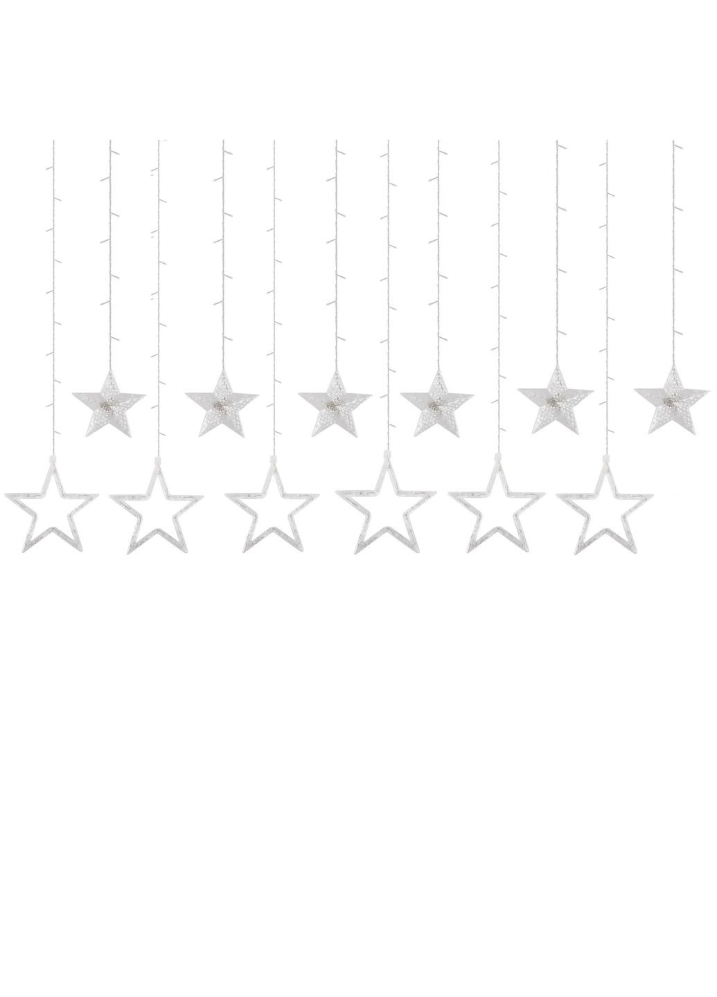 Гірлянда бахрома вулична (зовнішня) 2 м 92 LED CL4018 Mix Springos (315781181)