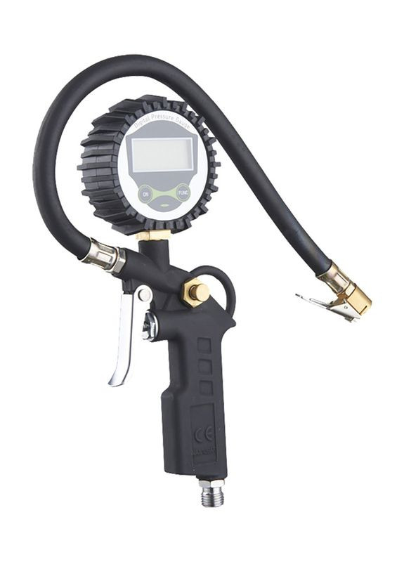 Пневмопистолет GM для подкачки колес с цифровым манометром 0-12 бар (Арт.: 81-8654) Mastertool (317195703)