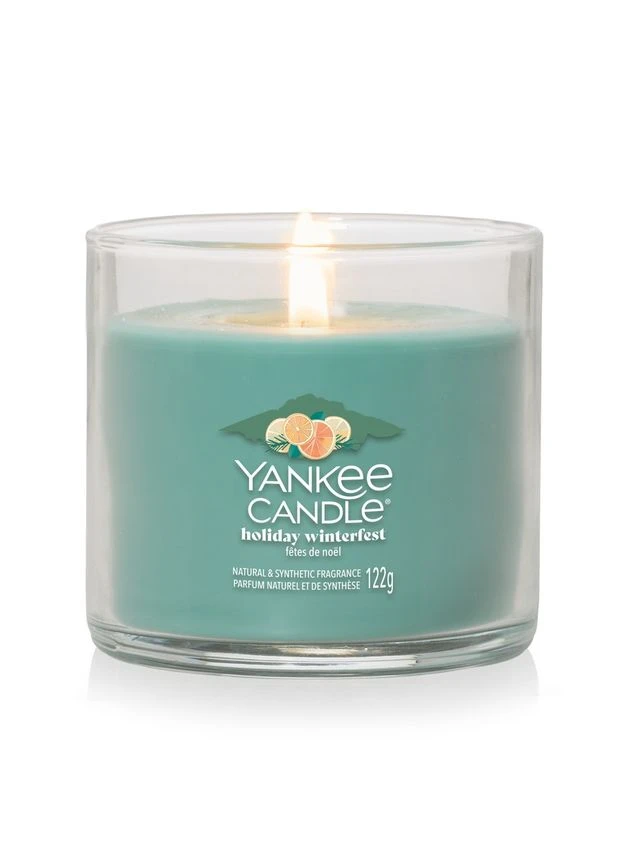 Ароматическая свеча Holiday Winterfest Small Yankee Candle (400787924)