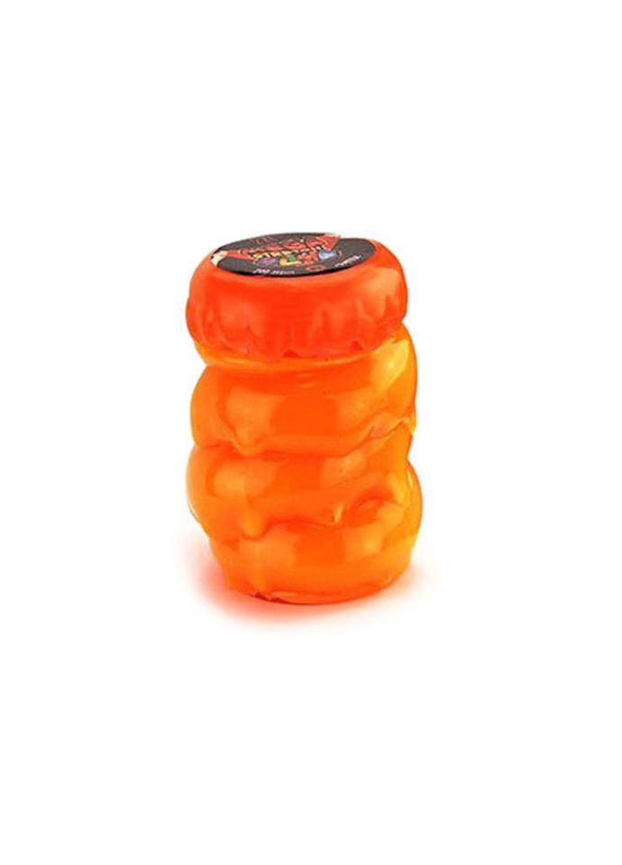 Вязкая масса "Mega Stretch Slime" SLM-10-01U укр Оранжевый Danko Toys (302820233)