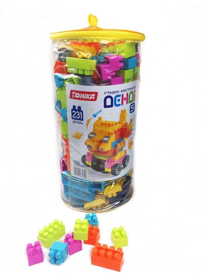 Дитячий конструктор "ДЕНДІ" - 5 71320, 231 деталь No Brand (330608323)