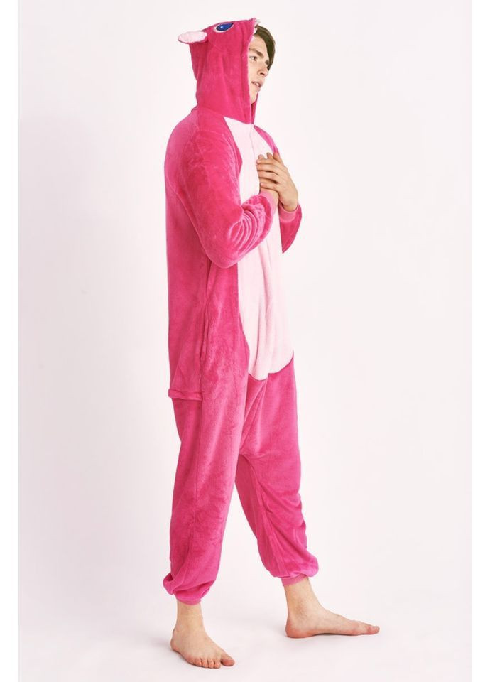 Пижама кигуруми мужская Стич розовый L (165-175 см) Jamboo (369669134)