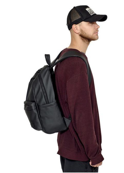 Рюкзак мужской из экокожи Zard LST Черный Sambag (301871797)