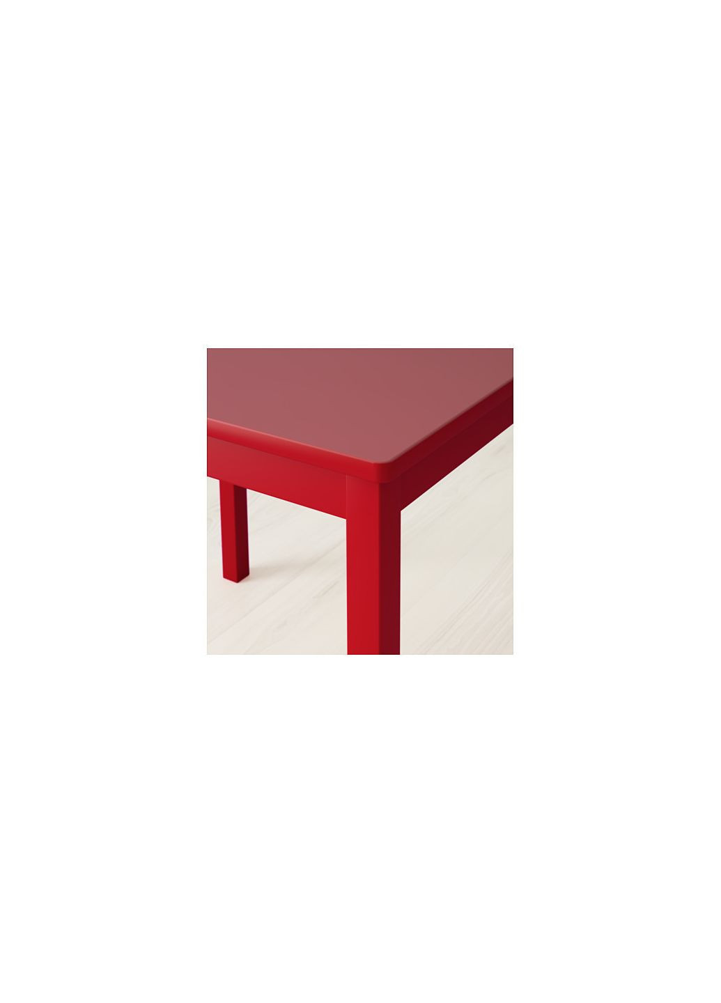 Столик дитячий червоний IKEA (272149950)