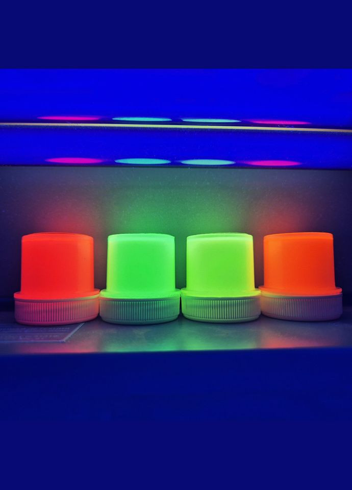 Акриловые краски флуоресцентные "Творчество" 400506, 12 цветов по 10 мл ГАММА'UA (336333943)