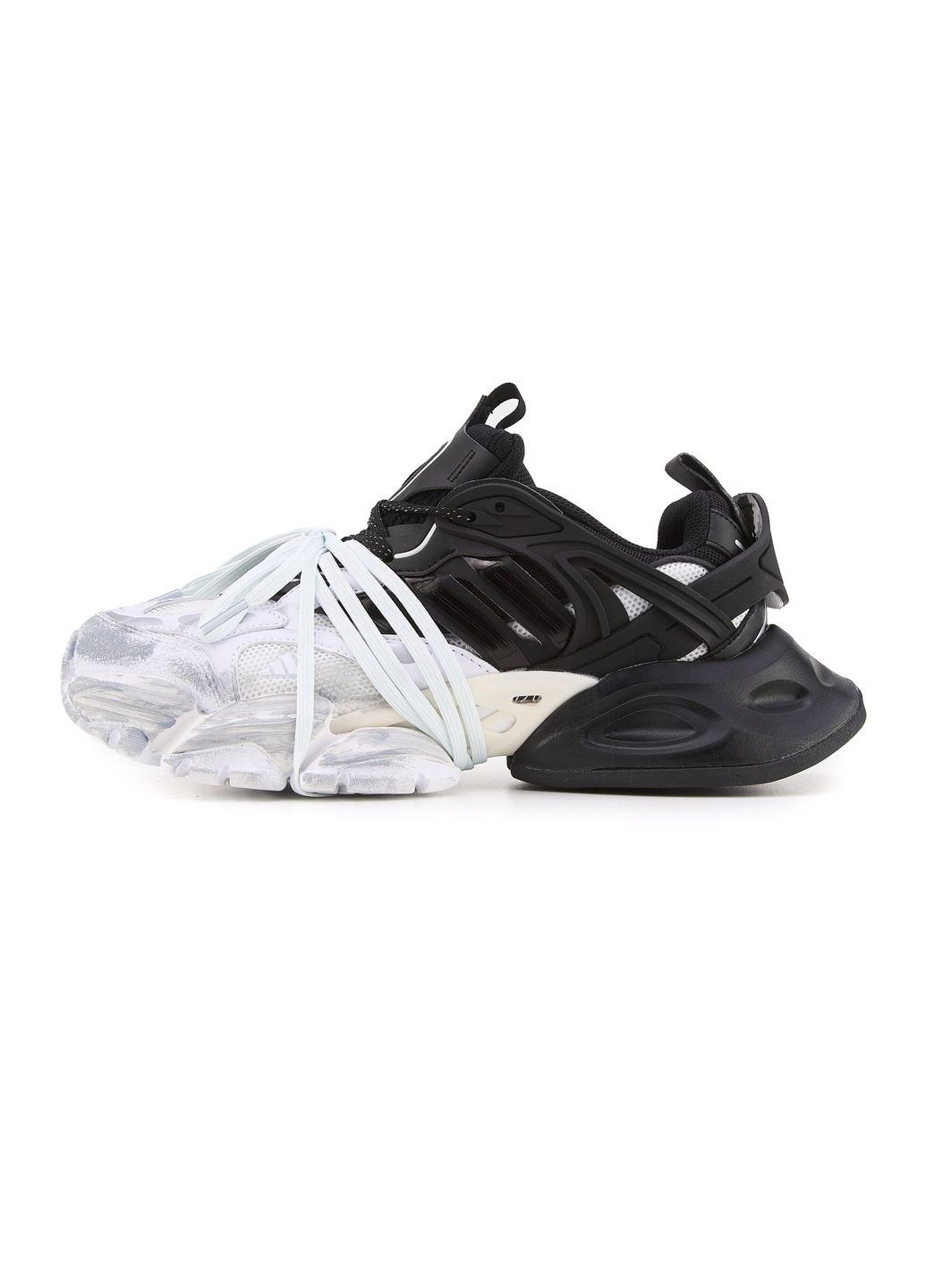 Черно-белые всесезонные кроссовки Vakko