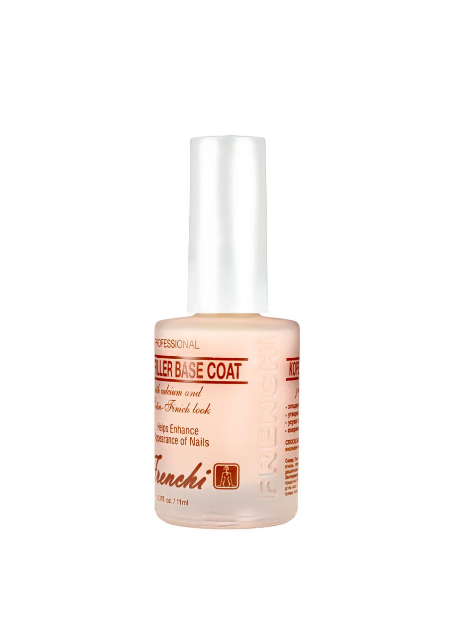 Засіб для корекції неоднорідних нігтів Розумна емаль з кальцієм Frenchi (302724998)