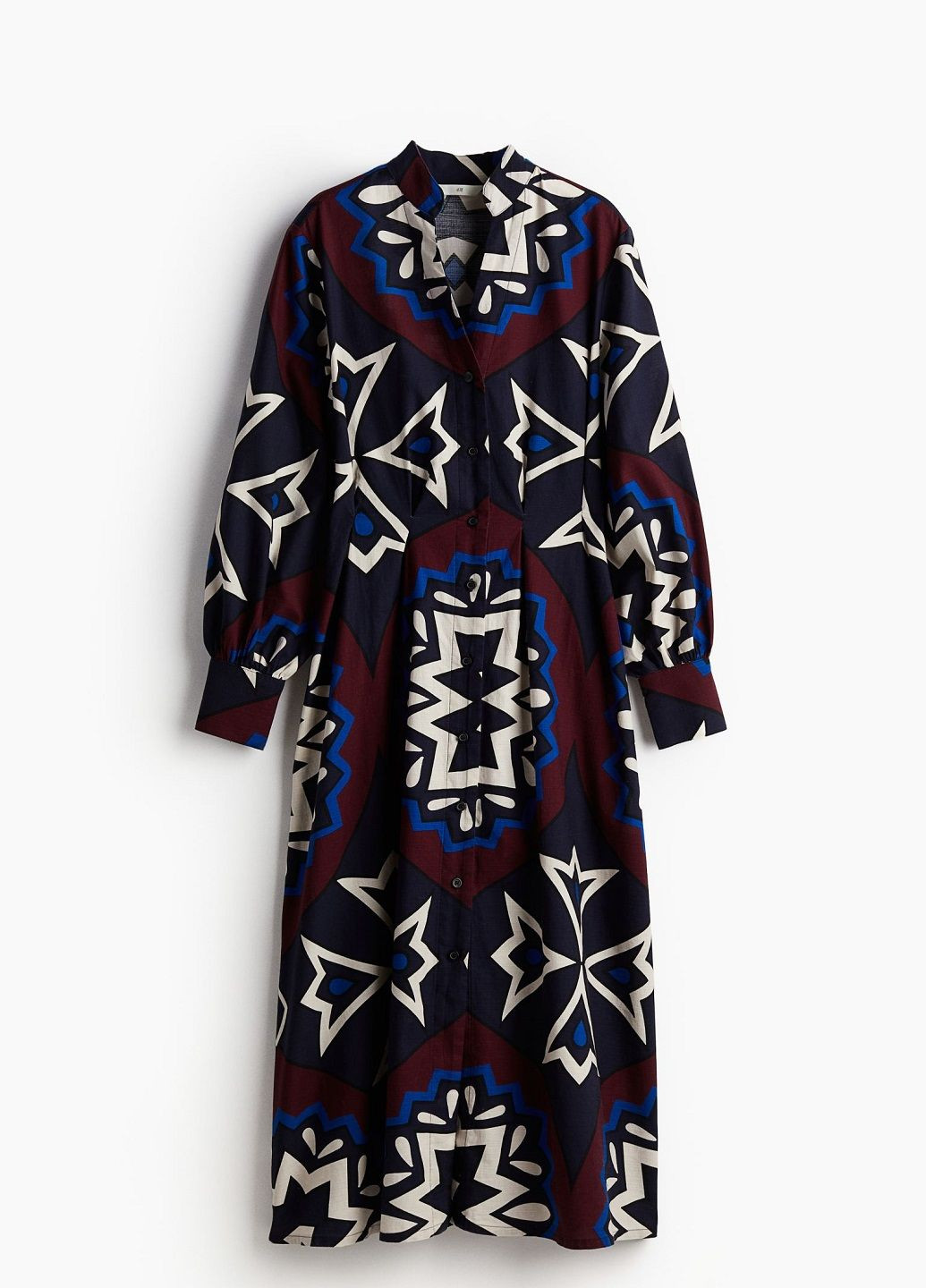 Темно-синя кежуал сукня H&M з малюнком