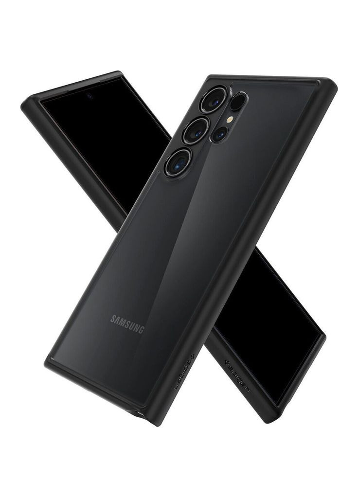 Чехол для мобильного телефона Samsung Galaxy S24 Ultra Hybrid Matte Black (ACS07295) Spigen (296479516)