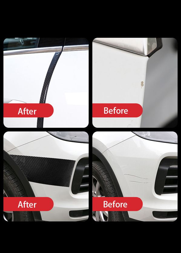 Защитная плёнка Экстра НАНО, на пороги, бампер, кузов. 50 мм. ширина. Черный 5D Карбон No Brand (362474008)