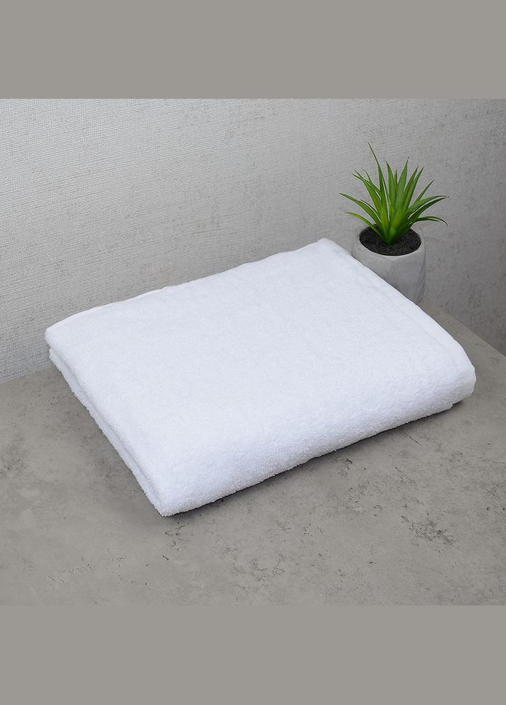 GM Textile готельний рушник для обличчя і рук 50х90см 500г/м2 (білий) білий виробництво -
