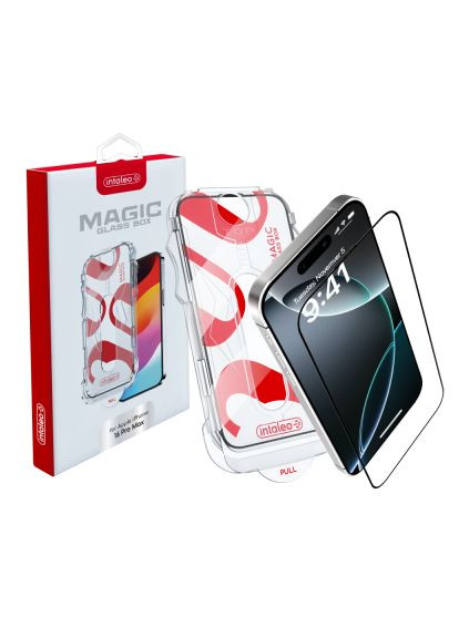Скло захисне (4820266742904) Intaleo MagicBox Apple iPhone 16 PRO MAX (366515173)
