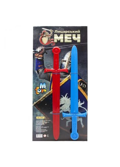 Набор "Рыцарский меч", красный и синий 19231 (4820133130827) M-Toys (292709097)