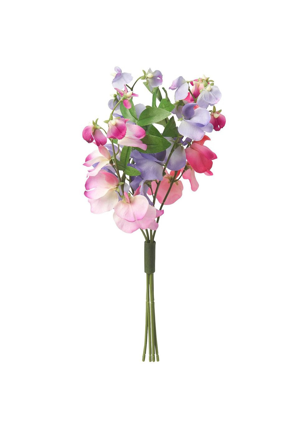 Искусственный цветок ИКЕА SMYCKA 33 см разноцветный душистый горошек (90571806) IKEA (284118569)